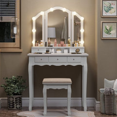 Kadine deals vanity stool